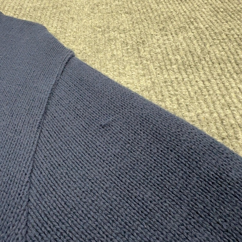 Cotton Country Parkhurst Sweater Mens XL Blue Cotton USA Flag Americana Vintage - Picture 5 of 8